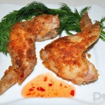 Жареные куриные крылышки