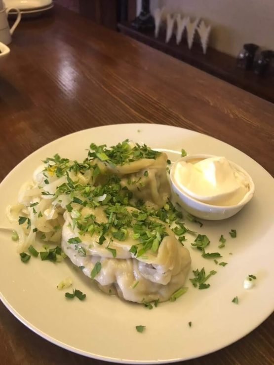 Манты мясные